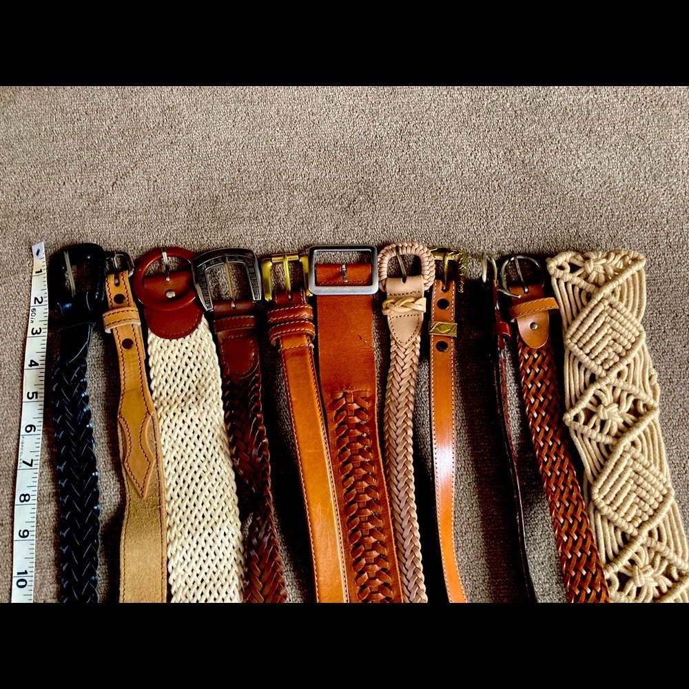 LEATHER BELT ASSORTMENT